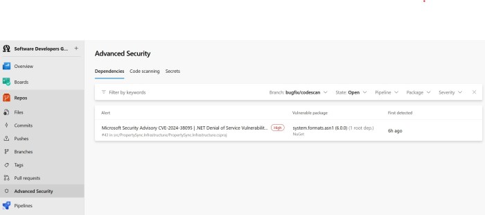 advanced security warning of Microsoft CVE advisory